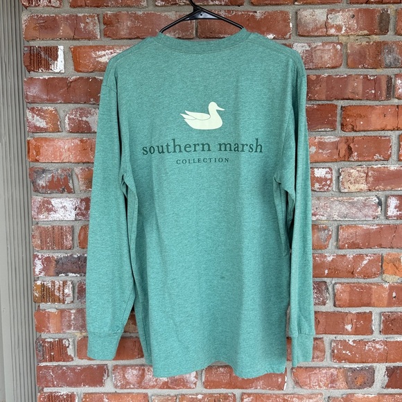 Southern Marsh Other - Southern Marsh Green Long Sleeve Tee size M